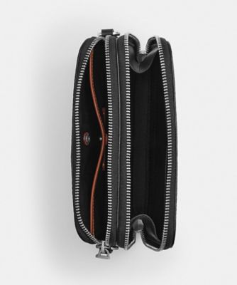 クリントン クロスボディ バッグ・シグネチャー キャンバス | COACH
